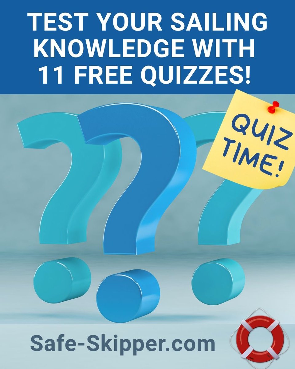 TheBoatingBlog's tweet image. Test yourself with our FREE NAUTICAL QUIZZES

❓ Rules of the Road 60 Second Quiz
❓ Nav Lights &amp;amp; Shapes Quiz 
❓ Buoys &amp;amp; Lights Quiz
❓ Col Regs Quiz and more...

👉👉 bit.ly/SS_Boating-Qui…

👍 SHARE the link &amp;amp; CHALLENGE A FRIEND! 

#Sailing #Boating #watercraft #SafeSkipper