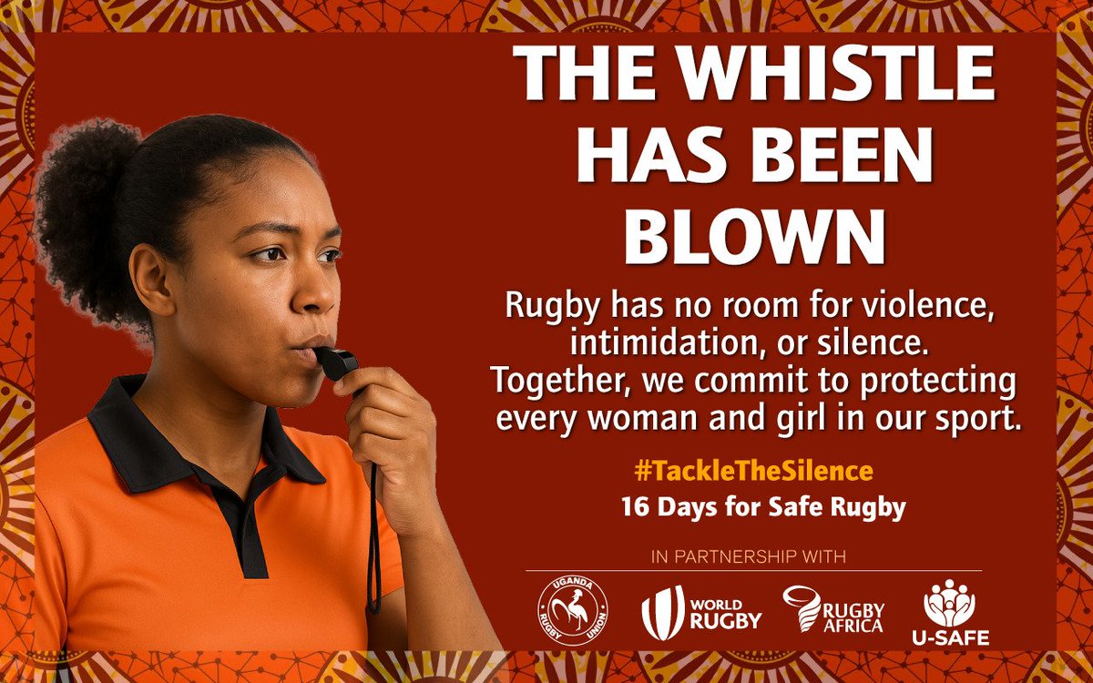 GloriaHindu's tweet image. The whistle is blown... violence, intimidation and silence have no place in sport. I stand with all women and girls in rugby. We choose protection, respect and accountability. #TackleTheSilence
2/2