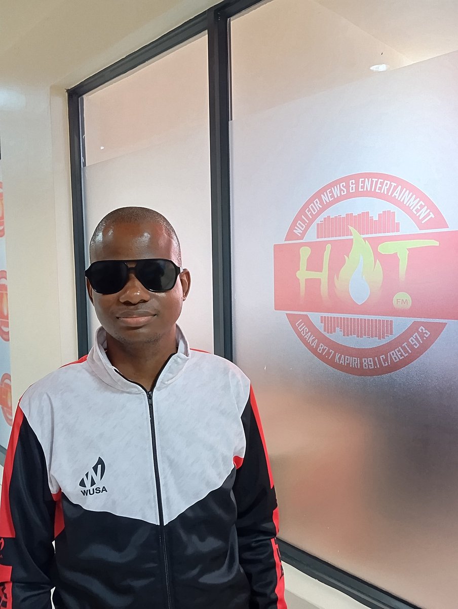 <a href="/thapelomalanibw/">Thapelo Malani</a> LIVE on <a href="/HOT877Zambia/">HotFMZambia</a> in Lusaka 🇿🇲
