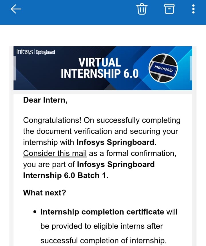 AmitPra46489018's tweet image. ✨ Excited to share that I’ve been selected for the Infosys Springboard Full Stack Development Internship! 🚀

Thank you to everyone who supported me! 🙌
#InfosysSpringboard #Internship #FullStackDeveloper #TechJourney #webdevelopmentchallenges  @Infosys