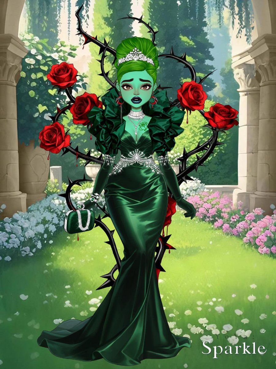 This is Emerald Jelly Cookie, formerly known as Emerald Thorn Cookie, she’s known as the Ancient of Attentiveness and is the Ancient Counterpart of Stellar Custard Cookie