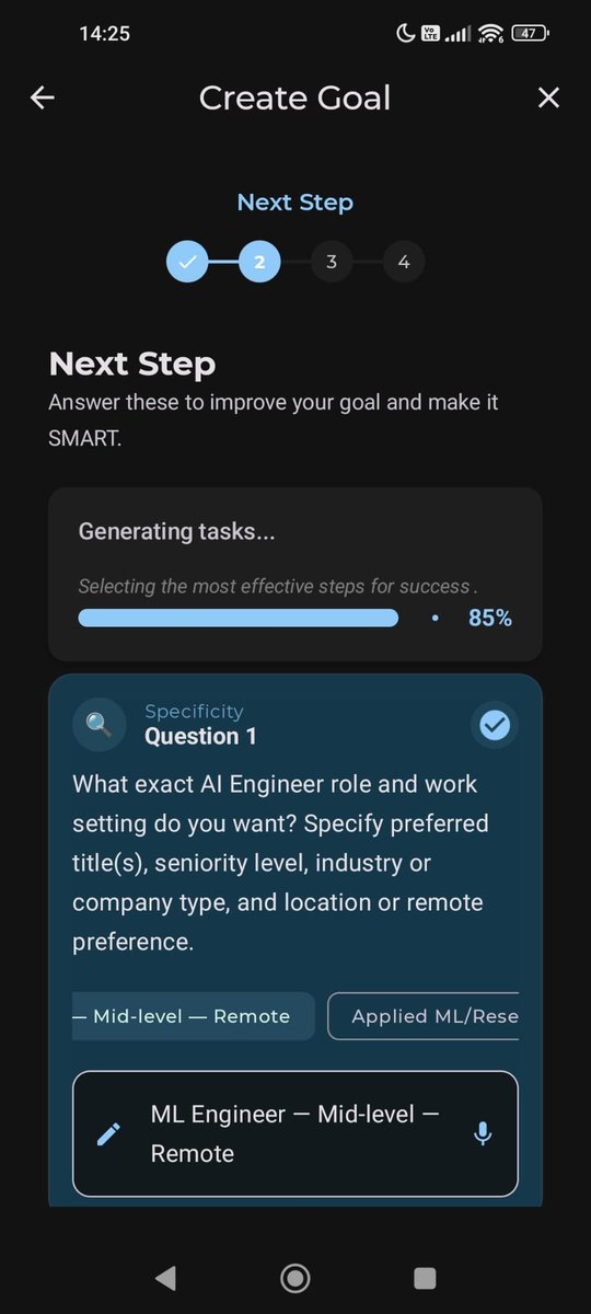 PathPilotapp's tweet image. To-do lists are dead. 🪦

Writing tasks is easy. Doing them is hard.

PathPilot uses AI to turn &quot;vague ideas&quot; into concrete SMART plans in seconds. 🧠

Stop listing. Start achieving.

👇 Download links in comments

#Productivity #SideProject #AI #GrowthMindset #Chatgpt #Grok