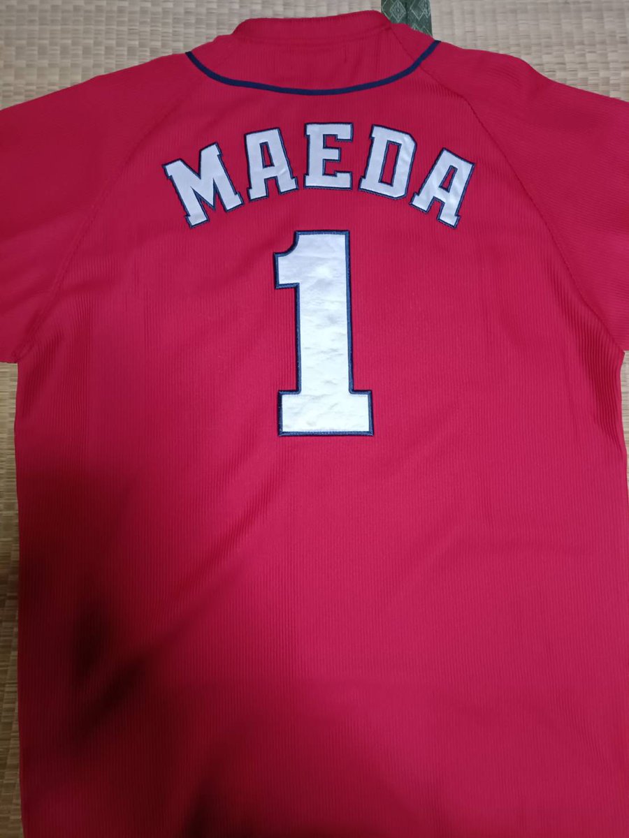 引退試合現地観戦以来12年ぶりに前田智徳さんのビジターユニフォームを