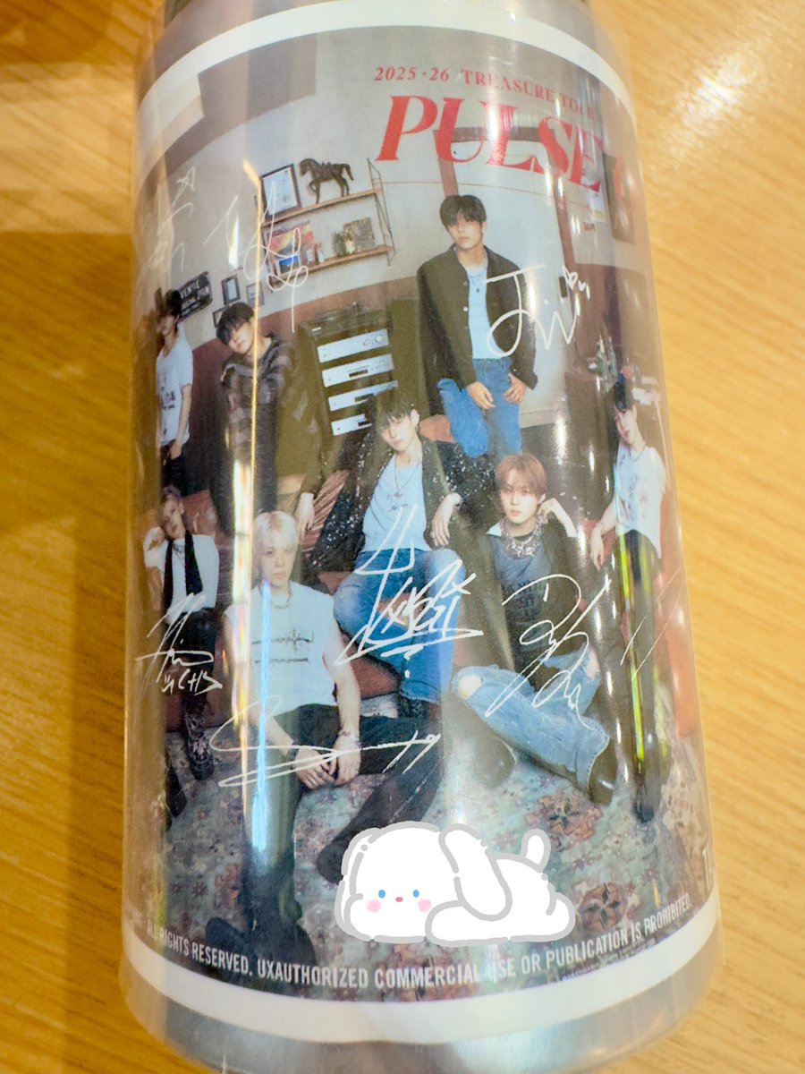 2025-26 TREASURE TOUR [PULSE ON] IN JAPAN 自販機オリジナルラベル缶