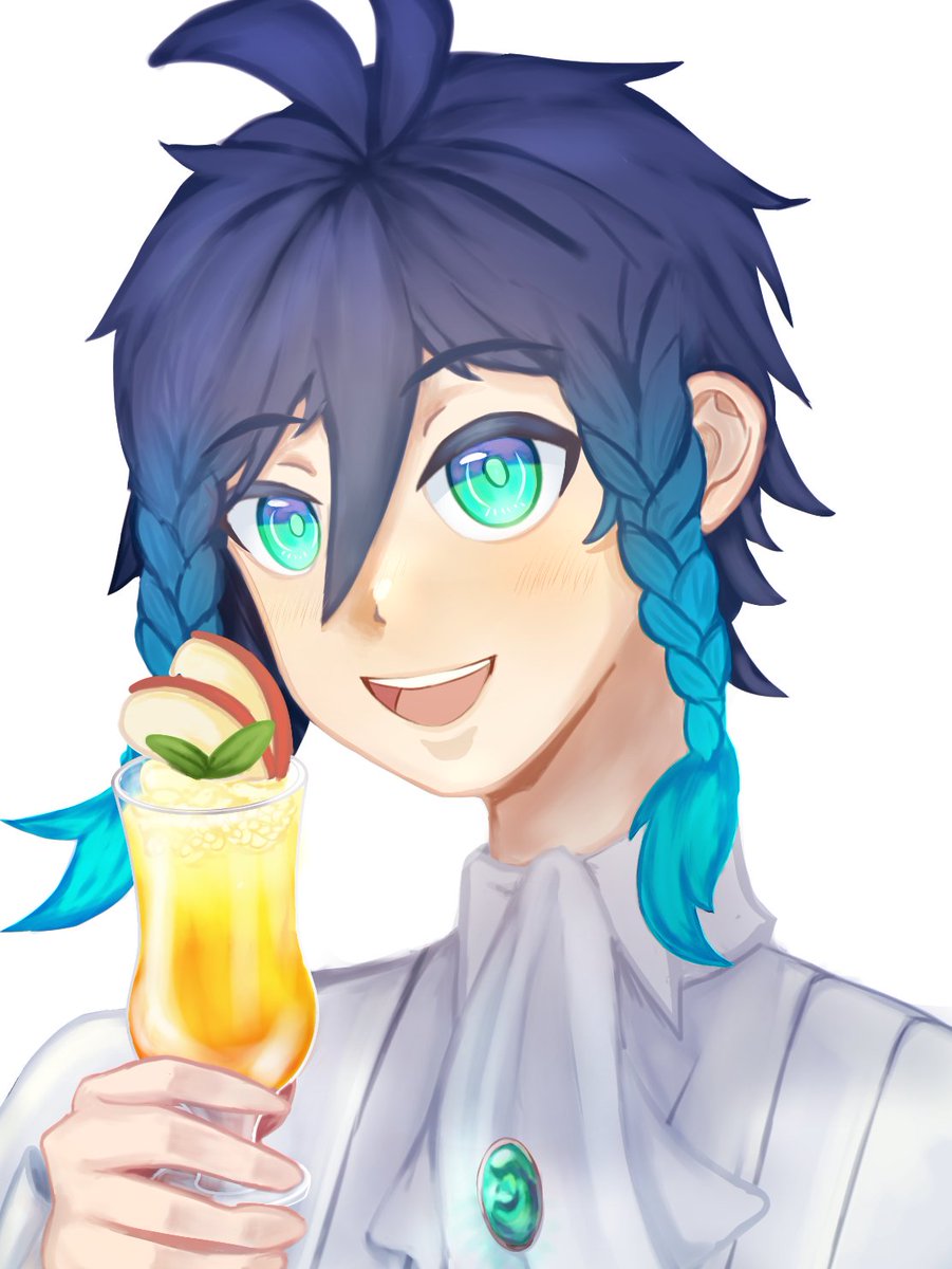 kiruaru_712's tweet image. #ウェンティ #Venti #温迪 #原神  #GenshinImpact 
祈願絵