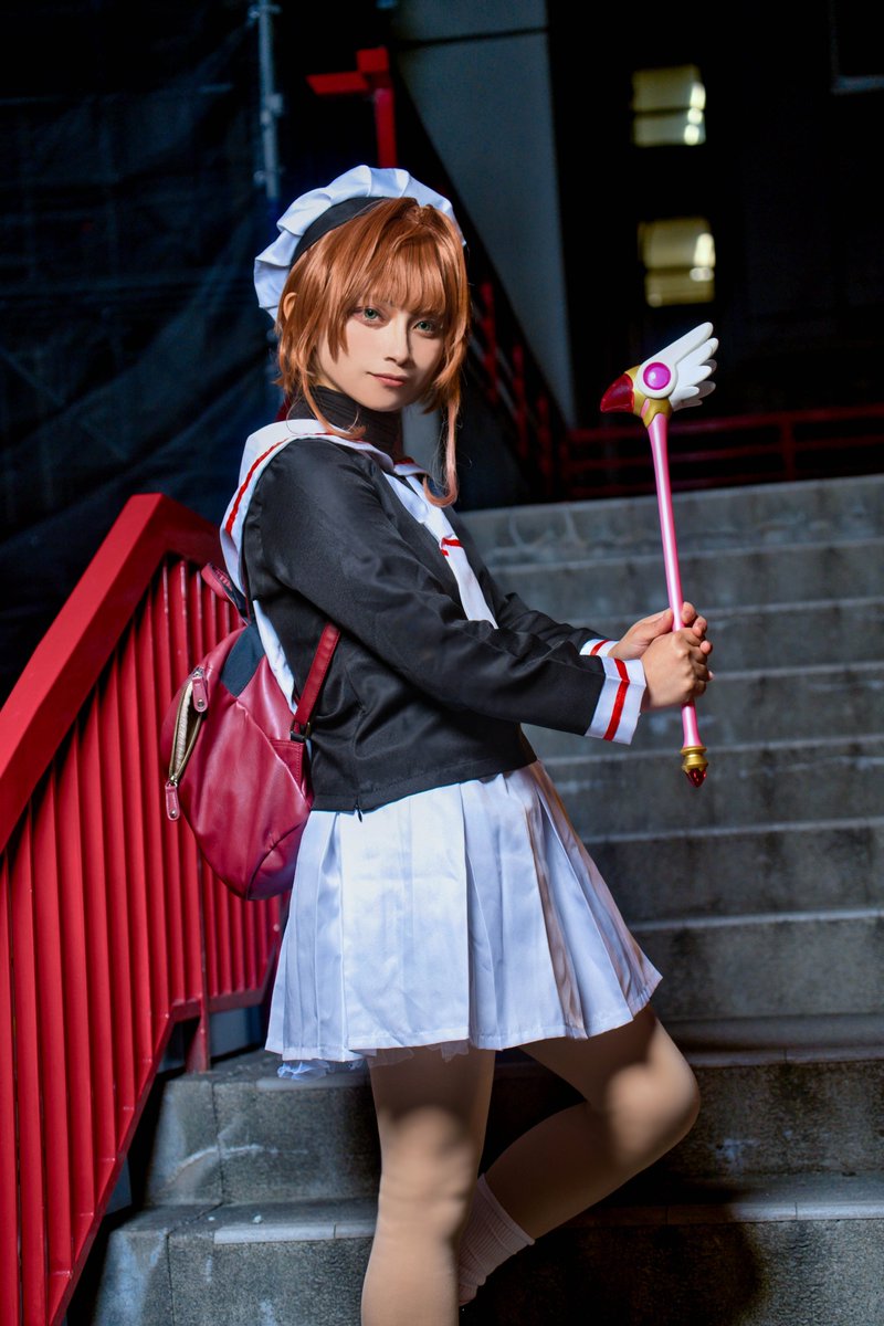 sRyu2ki4_85's tweet image. 【 cos/カードキャプターさくら 木之本桜 】

.

夜の街で

.

photo ぎんはちさん(@Gin8_Cos)