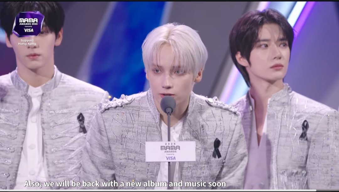 TXTChartData's tweet image. &quot;We will be back with a new album and music soon&quot;