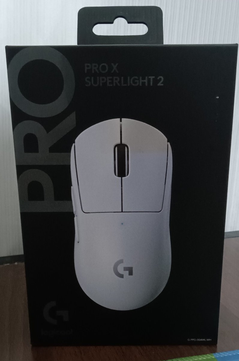 KKMCPVP's tweet image. Logicool G Pro X Superlight 2買った。
#Logicool #Logitech #Mouse