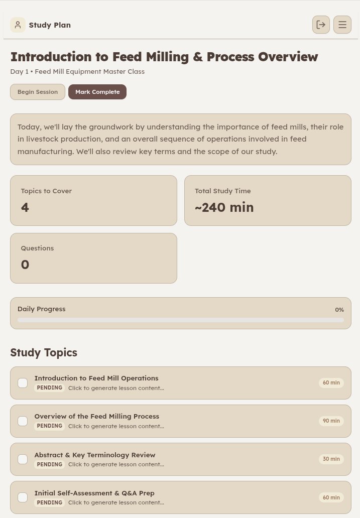 akos_dev's tweet image. Overwhelmed by bulky study materials?

Let SmartStudy AI break it down for you.  

Upload your materials, set your schedule, and get guided lessons with quizzes to track your progress.

#studysmarter #EdTech