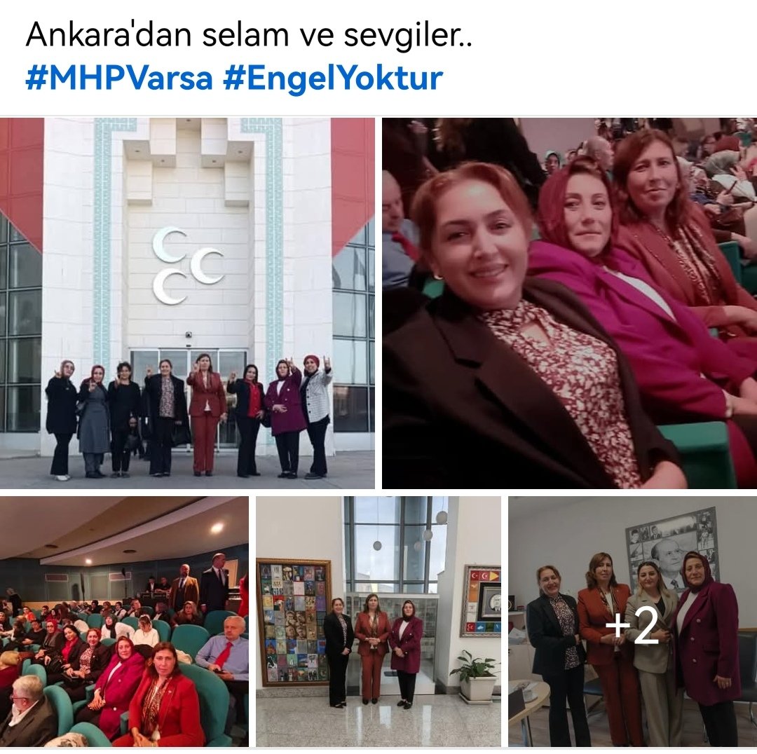 Ankara'dan selam ve sevgiler..
#MHPVarsa #EngelYoktur