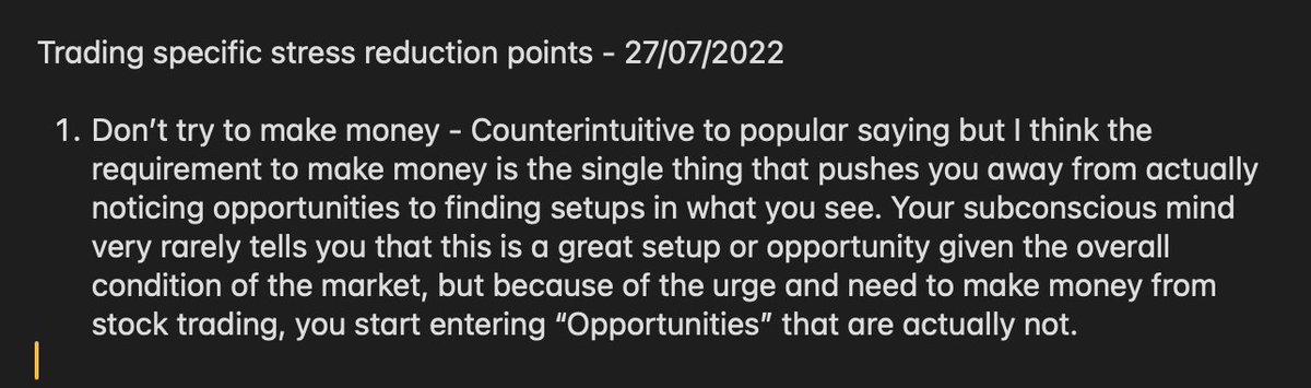 VVVStockAnalyst's tweet image. My Trading notes of 2022.