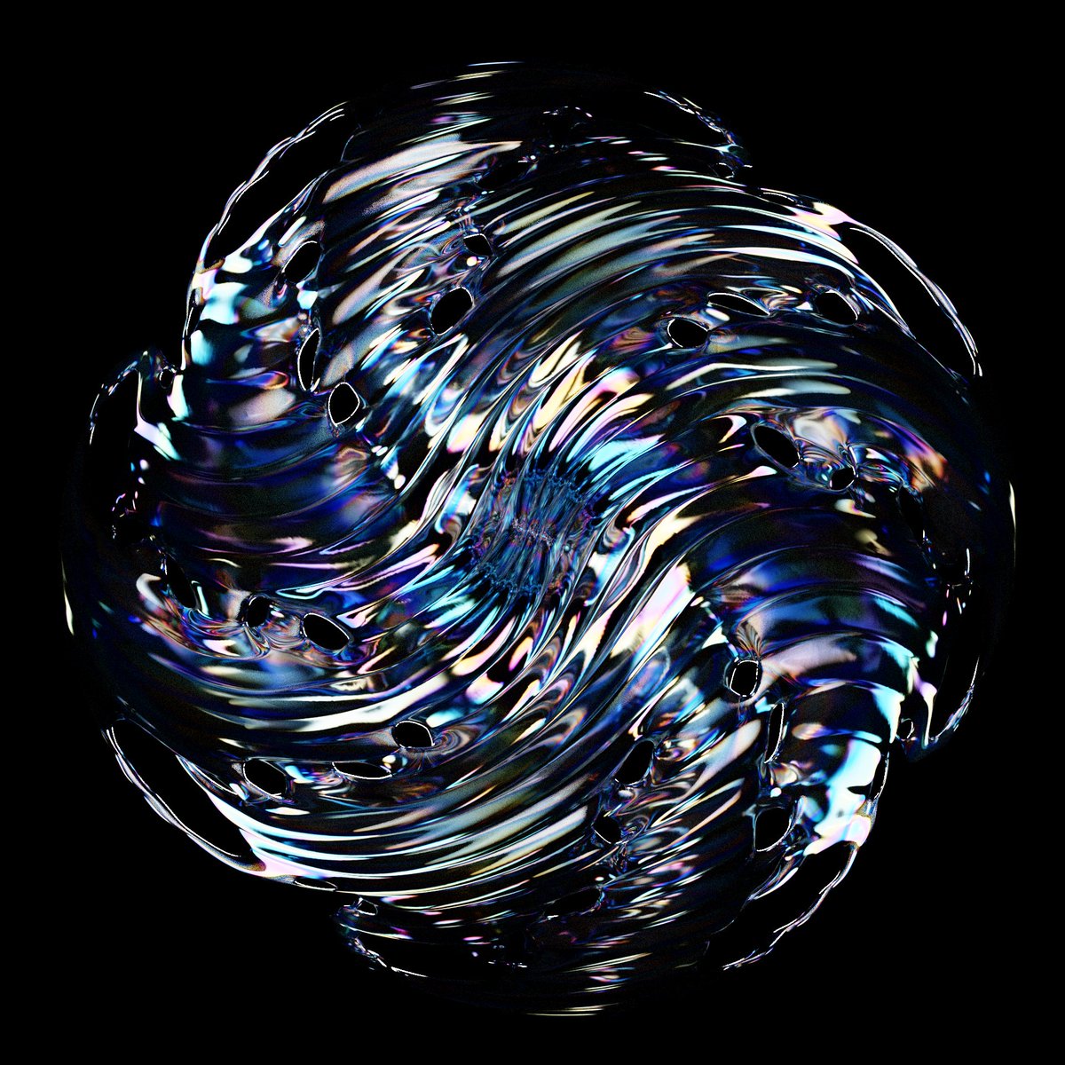 NathYuugen's tweet image. Des petits tests #b3d #geometrynodes #blender