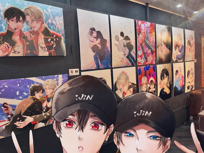 ノイタミナカフェにお邪魔してきました 明日までだそうです! iZのみんなの写真も全部見てるよ! Jを撮ってる俺を撮った近埜さんの写真も載せるね #キスミークライング