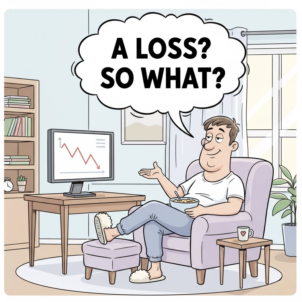 【The One Reason You Don’t Need to Fear Losing Trades】

If you’re afraid of taking losses, this is for you.
In this post I explain why you don’t need to fear losing trades.

■Losing Trades Are Essential to System Success

The only reason you don’t need to fear losing trades is