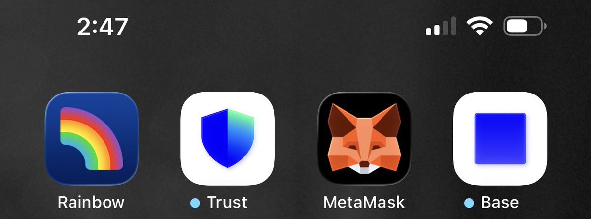 ibxdweb3's tweet image. Wallet Race For leadership

At the time of the $TWT token launch from Trust Wallet, non-custodial wallets were used only by true degens, while the majority kept everything on exchanges without thinking it could be dangerous.

Active users got a good airdrop, too bad they sold it…