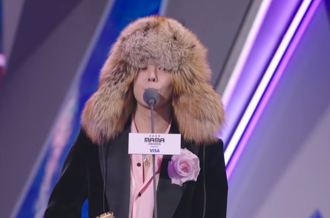 Congratulations! #GDRAGON for winning “Best Male Artist" at the 2025 MAMA Awards.