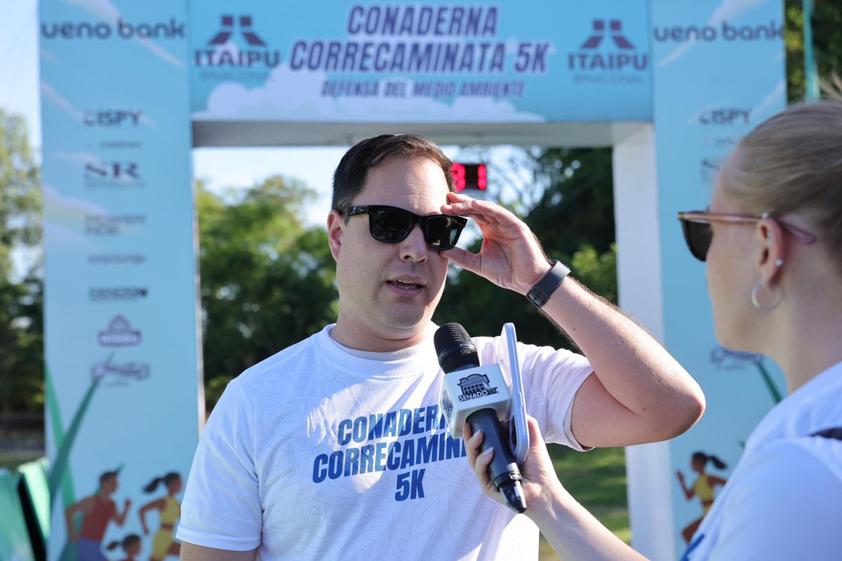 SenadoresPy's tweet photo. La actividad inició a las 8:00 y reúne a familias, deportistas y voluntarios en una jornada al aire libre.
📸 Algunas imágenes del evento.
#CONADERNA #MedioAmbiente #Correcaminata5K https://t.co/1K5ZPpqERo