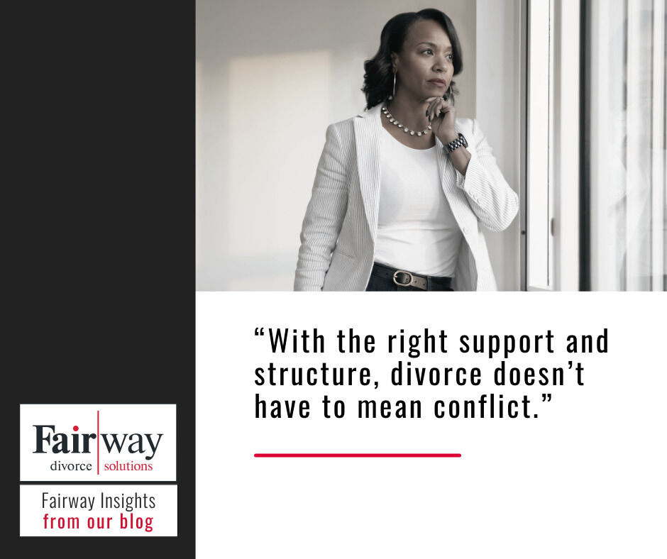 fairwaydivorce's tweet image. When divorce disrupts your home life, it often impacts your work life too. 

See how Fairway helps reduce emotional and financial stress, at home and in the workplace. tinyurl.com/yc3tj4x6

#DivorceHelp #WorkLifeHarmony #FairwayDivorceSolutions #DivorceSolutions #ConflictFree