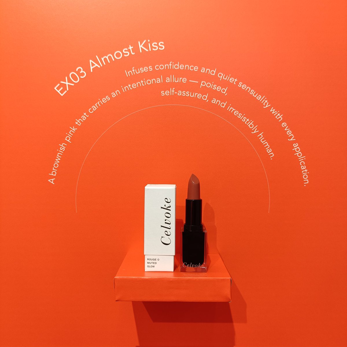 baaaaaasketball's tweet image. ひっそりと絶対行こうって思ってた #Celvoke 新作リップ&quot;Rouge O&quot;のPOPUPイベントへ💄
狙いを定めていた04とEX03をお試しして、限定カラーが好きだなとルミネ新宿に行くことを決意してきた🙂‍↕️ 
ツヤリップ好きが使いやすいナチュラルマットな質感で◎でも塗り直しは必須🤚🏻
#ルージュオーモーメント