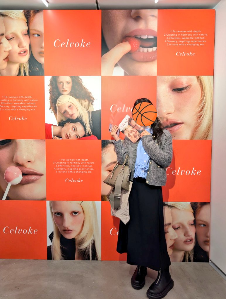 baaaaaasketball's tweet image. ひっそりと絶対行こうって思ってた #Celvoke 新作リップ&quot;Rouge O&quot;のPOPUPイベントへ💄
狙いを定めていた04とEX03をお試しして、限定カラーが好きだなとルミネ新宿に行くことを決意してきた🙂‍↕️ 
ツヤリップ好きが使いやすいナチュラルマットな質感で◎でも塗り直しは必須🤚🏻
#ルージュオーモーメント