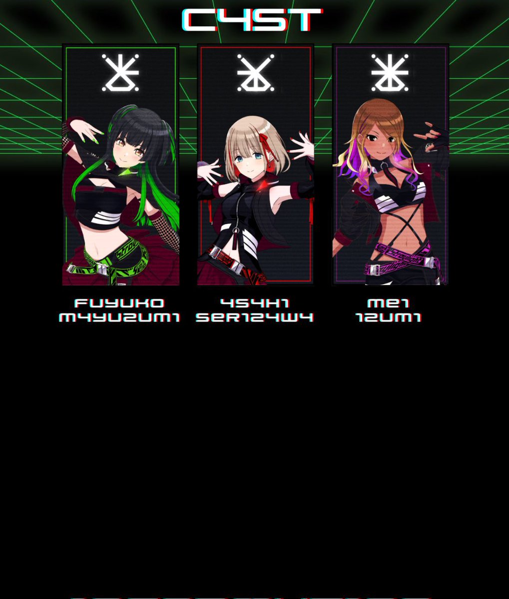 愛依のマークがあさひと冬優子足したみたいなのになってるのって意味あんのかな…