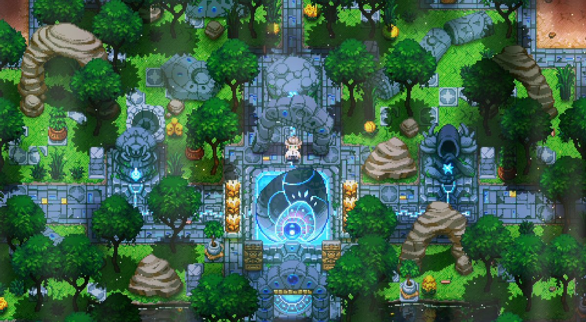 CoreKeeperGame's tweet image. We LOVE this base renovation by Mr.Mustard Jam! It&apos;s giving Indiana Jones vibes 🗺🔎 #CoreKeeper #ScreenshotSaturday