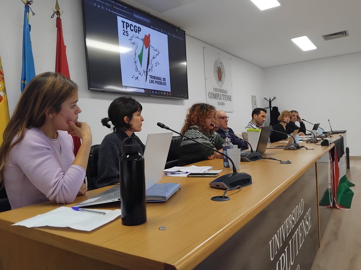La Flotilla Global Sumud en el TPCGP25
Y "no hacer nada" como crimen: