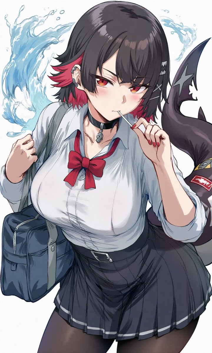 jeje_box's tweet image. #PixAI
エレン・ジョー / EllenJoe ( zzzero )
お出かけエレン・・・🦈 
SFW illustration
@PixAI_Official