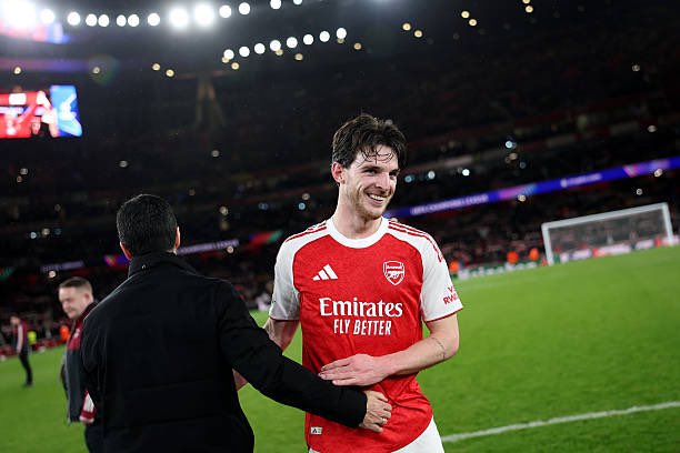 EPLNews_org's tweet image. 🚨 Arteta on Declan Rice winning Ballon d’Or: “I hope so! That would mean that we have won a lot, normally it is related to that”.

“He was immense the other day, I think he&apos;s been immense since start of the season, and he&apos;s an incredible and crucial player for us”.

#AFC #EPL