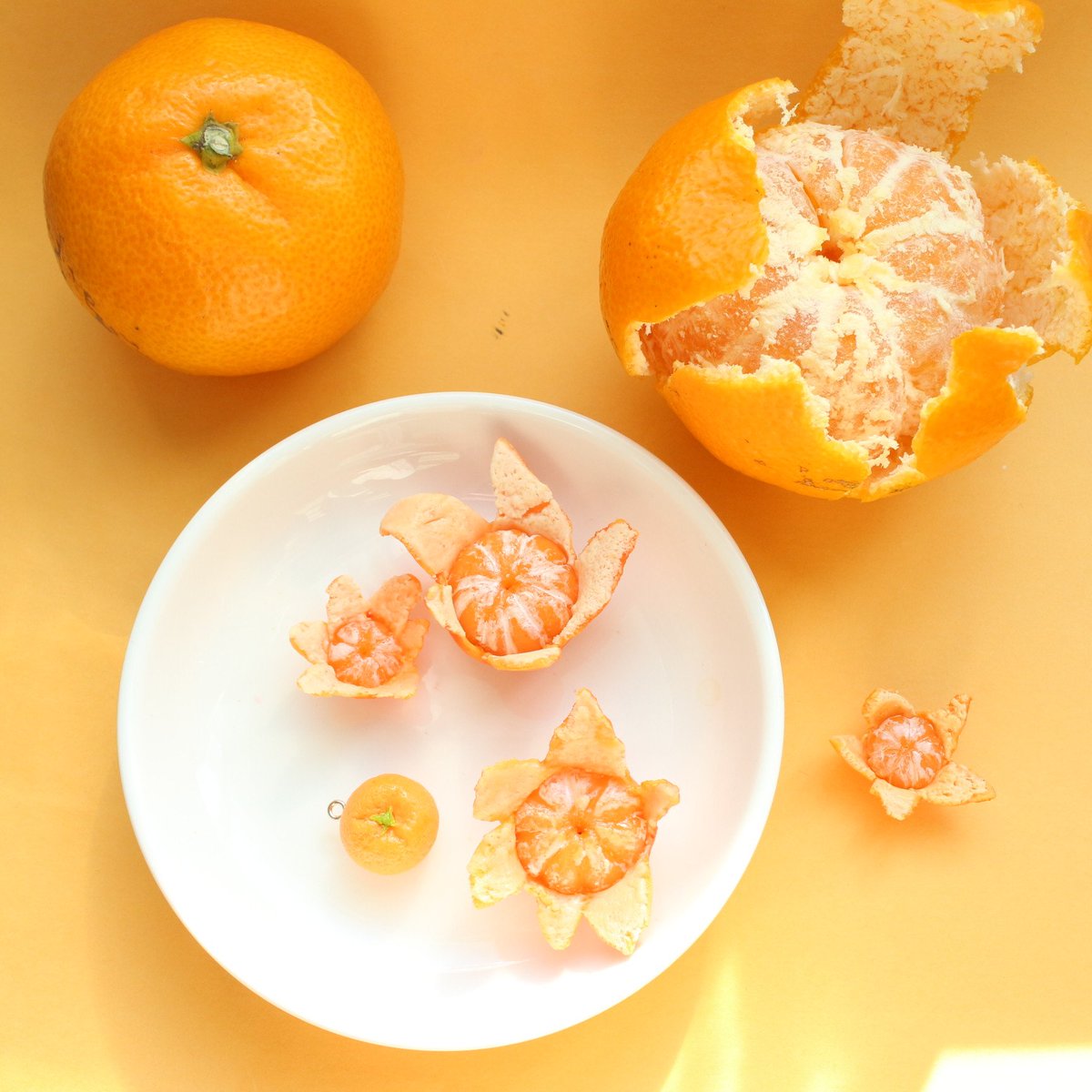 harapeko_mini's tweet photo. みかんのポストしてから見てくださる方が増えました😊🍊

オーダーで大き目みかんも作らせてもらったのですが、これはこれで凄く可愛いですね！ https://t.co/xvsCxUv3i1