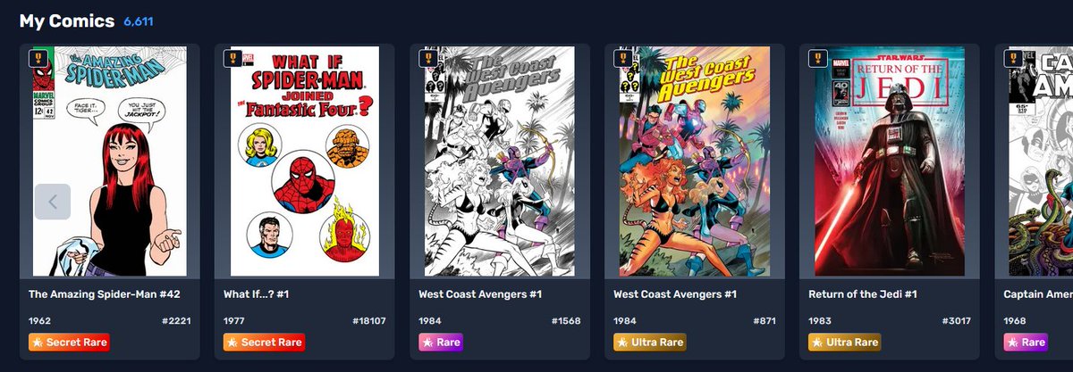 What are your latest Veve comic purchases? ;) #veve <a href="/My_Collectables/">Mycollectables</a> #comics