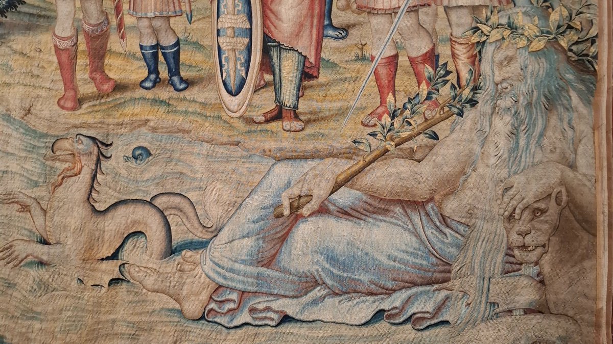 Cuando se hace un guiño a la Antigüedad, un alarde de erudición mitológica y se recupera un recurso alegórico propio del mundo greco-romano 🤔