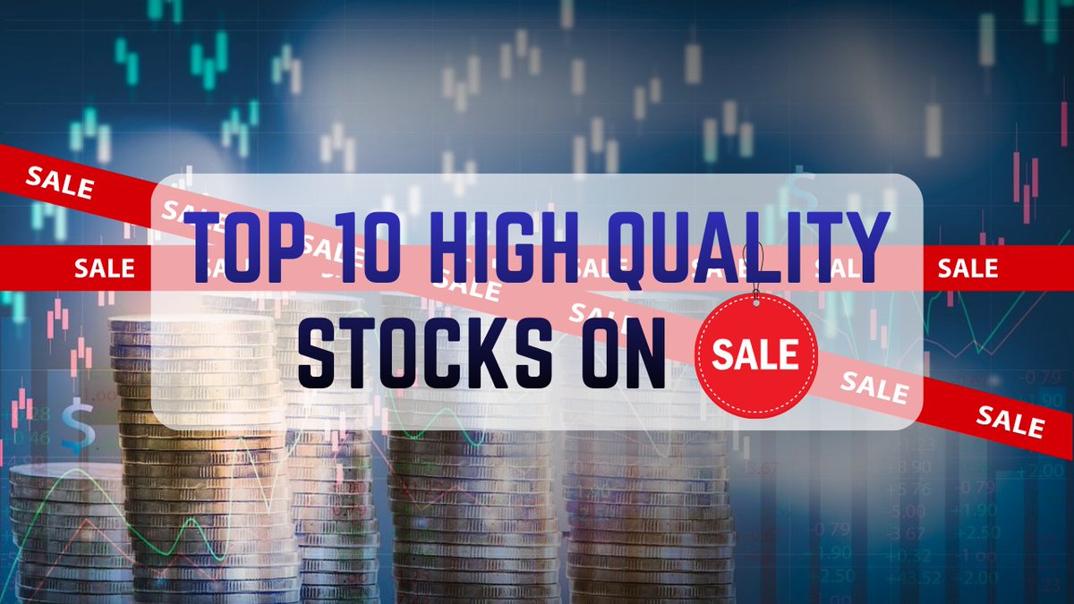 raghavwadhwa's tweet photo. 📈10 Quality Growth Stocks on Sale

These Large-Cap Compounders are Trading at more than 15% Discount

A thread🧵👇 https://t.co/nTN59tqYch