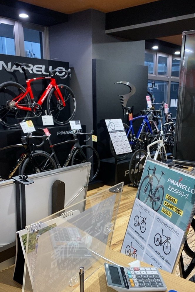 今日は自転車屋さんに商談に まあまあな金額の値引きを提示してくれ