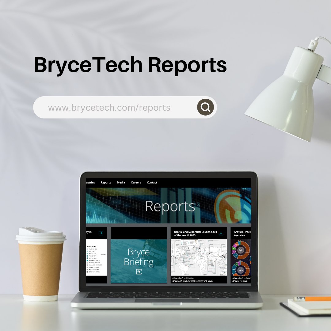 _BryceTech's tweet image. From space systems to pharmaceuticals, BryceTech reports reveal key trends in global supply chains and industrial resilience.

See the data: brycetech.com/reports