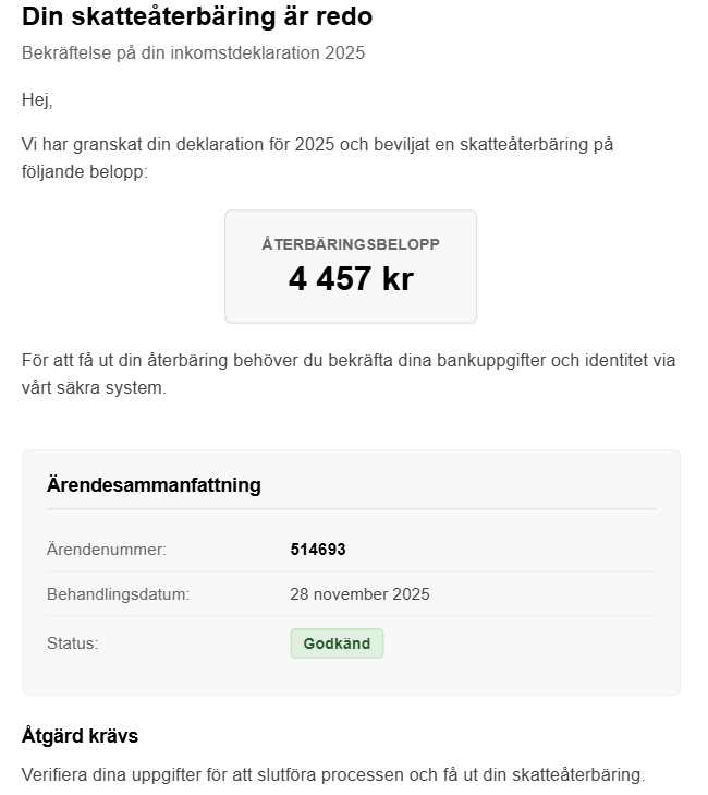 petergranstrom's tweet image. Achtung! Skickat från &quot;Skatteverkets kundservice&quot; i Thailand (?) från adress support@mymooban.co.th