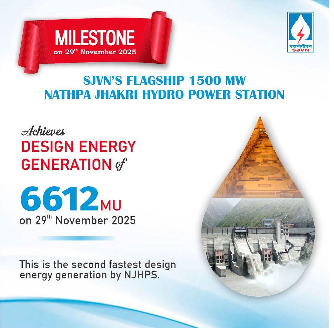 SjvnLimited's tweet photo. #sjvn #incrediblesjvn #navrtnacompany #hydropower #designenergy https://t.co/H6PZh2CQgN
