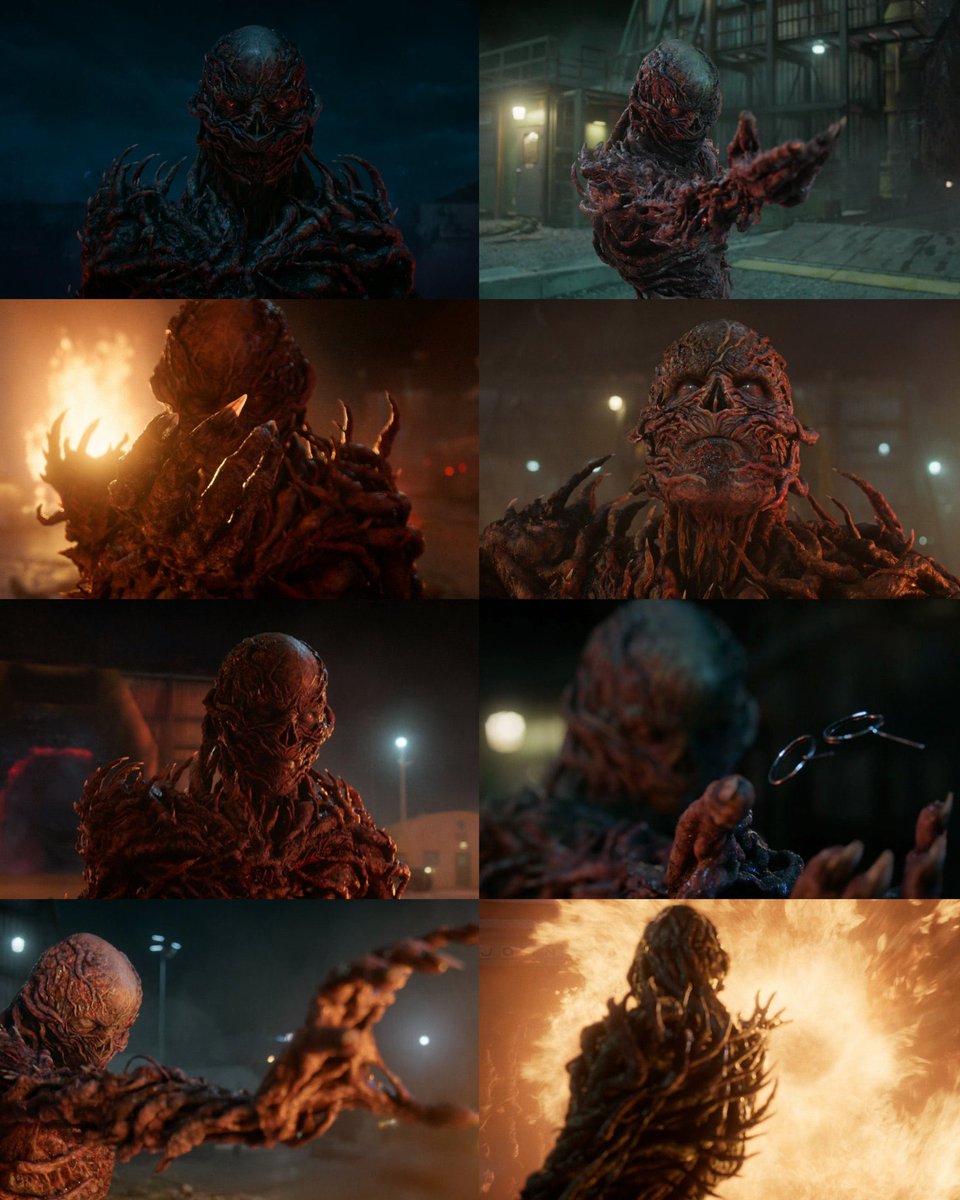 ArthurV59's tweet image. Je ne pense qu’à Vecna depuis jeudi. La surprise était totale à l’épisode 4 avec une arrivée forte et charismatique rendant déjà la scène iconique à mes yeux. 

Tout son plan paraît millimétré avec brio qu’on ne sait plus quoi penser et imaginer. 

Je souffre déjà de l’attente.