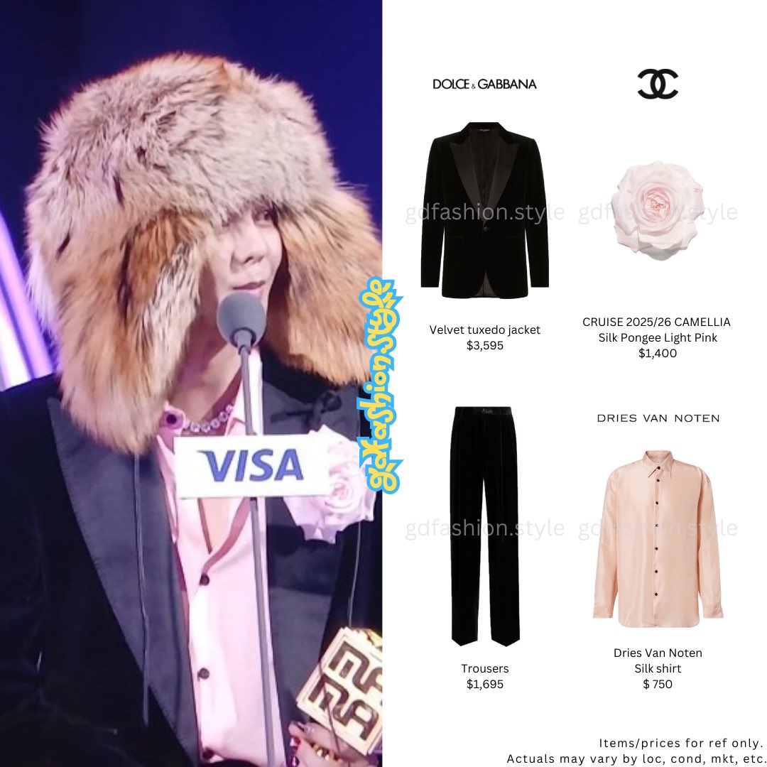 GdFashionStyle's tweet photo. 251129- @xxxibgdrgn at 2025 MAMA Awards
#dolcegabanna #driesvannoten #chanel
#gdragon #gd #gdfashion #gdstyle #gdragonfashion #gdstyle #權志龍 #지드래곤 #권지용 #übermensch #gdragon2025 #gd3rdalbum https://t.co/o0BGE6lvM9
