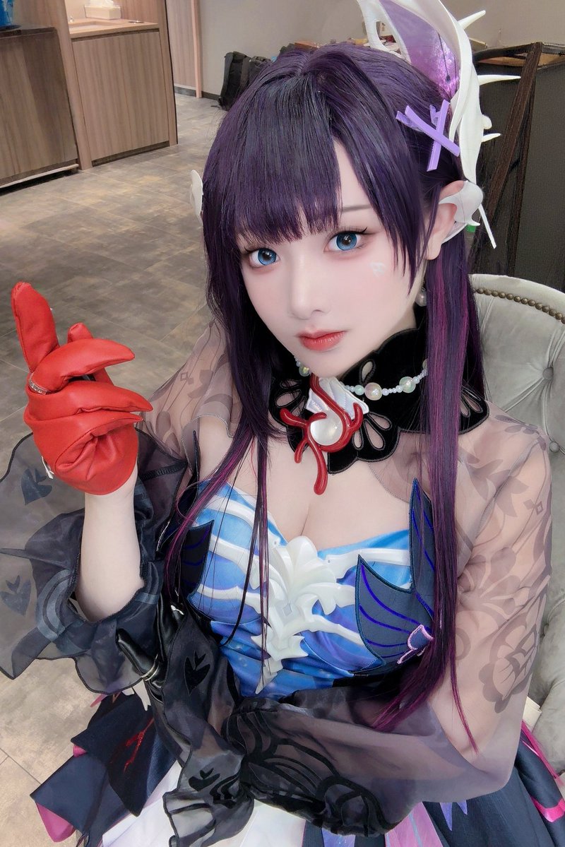 ゆずくらさんほんとにお美しすぎた… 肌も綺麗だしお顔も可愛くて