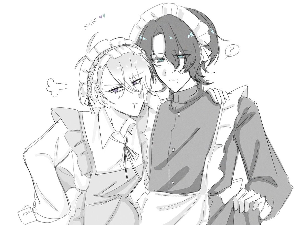 #ゆんよだドロライ
お題｢メイド｣お借りしました🙇🏻‍♀️
⚠︎︎女装