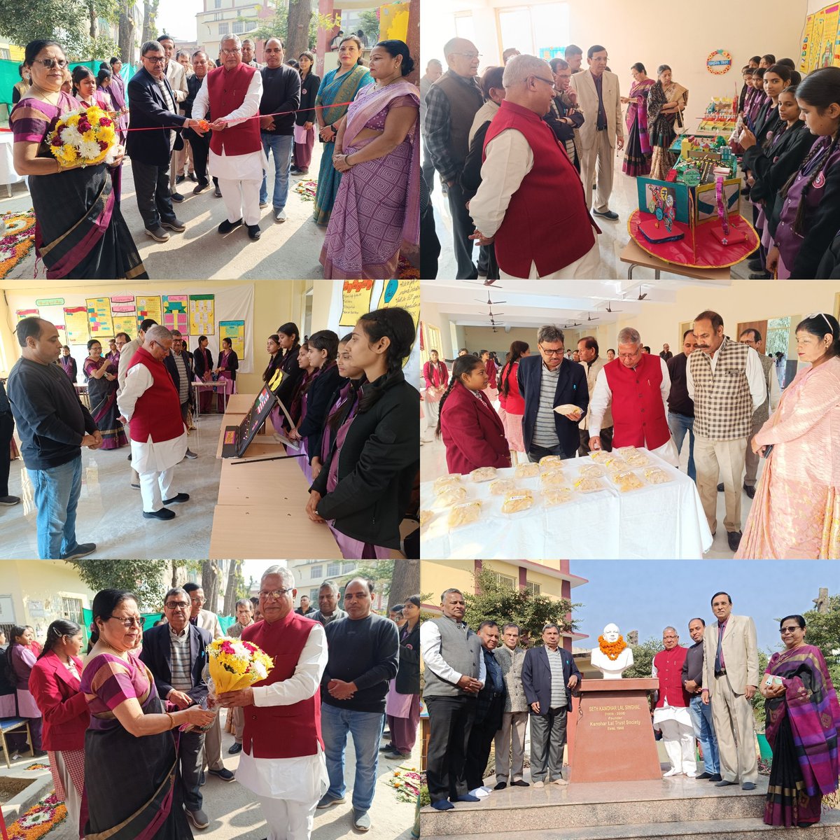 📍 त्रिशला देवी कनौहर लाल बालिका इंटर कॉलेज, शारदा रोड, मेरठ
‘ज्ञानदर्शनी’ शैक्षिक प्रदर्शनी में सम्मिलित होकर छात्राओं की प्रतिभा, नवाचार एवं सृजनशीलता का अवलोकन किया।
विद्यालय परिवार को सफल आयोजन हेतु हार्दिक शुभकामनाएं।