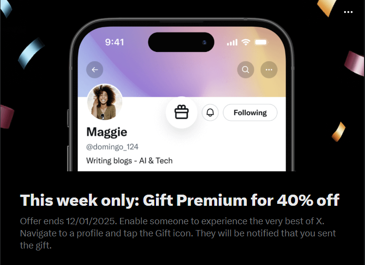 dehub_official's tweet photo. X is twisting my arm!

The first 50 comments from users without a blue tick are going into a draw where 3 lucky winners will be gifted premium ☑️

Make sure you follow and repost to qualify.

24 hours start now ⏳ https://t.co/ed5Hbr0ucC