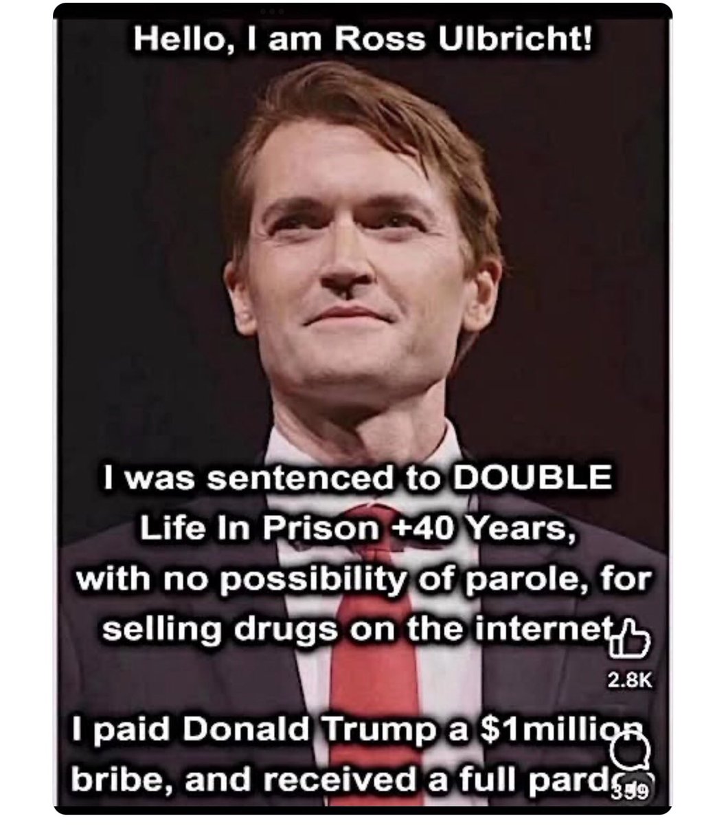 LucyA18792319's tweet image. Or this fkr DonOld pardoned