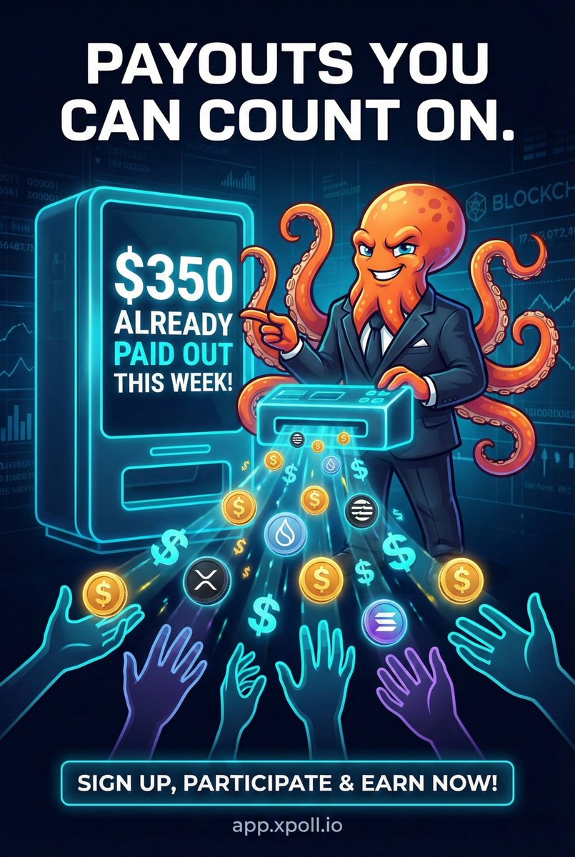 xpollplatform's tweet image. Ready to get paid? 🤑

$350 ALREADY PAID OUT THIS WEEK! The payouts are real and ready for you. Join the community that makes earning count.

Tap the link to sign up, participate, and start earning now!

#XPOLL #Crypto #EarningOnline #Blockchain #PassiveIncome #MakeMoneyOnline…