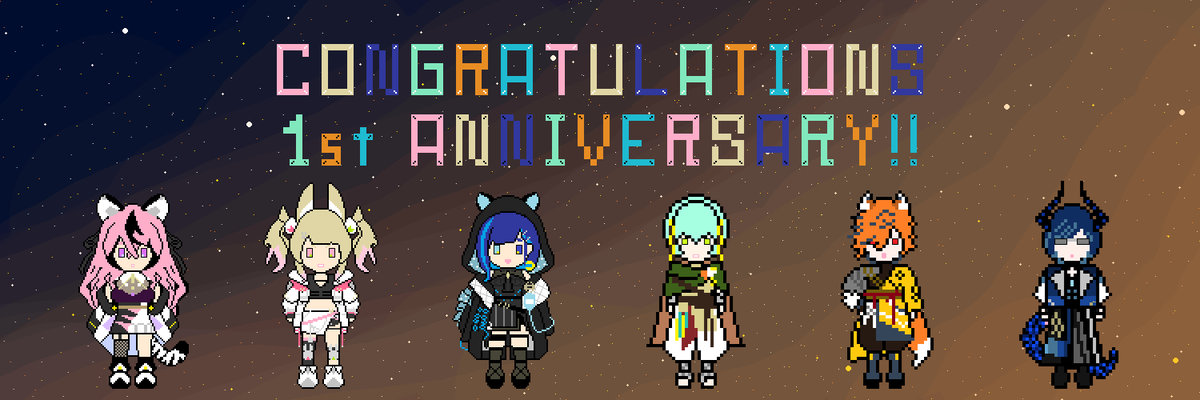 1周年おめでとうございます～

#ZWEI1stAnniv