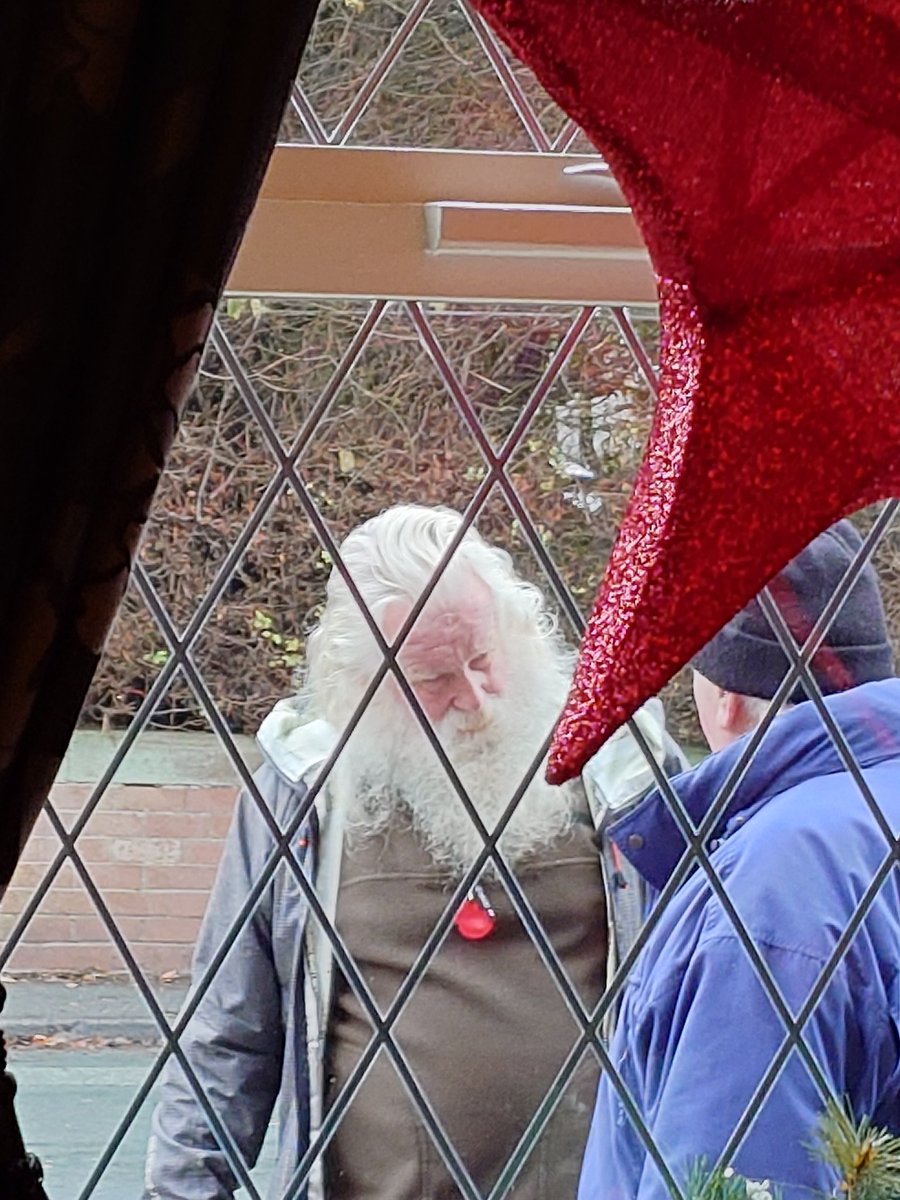 Tommy_Oldham1's tweet image. Santa making an appearance at Accrington V Oldham #oafc
