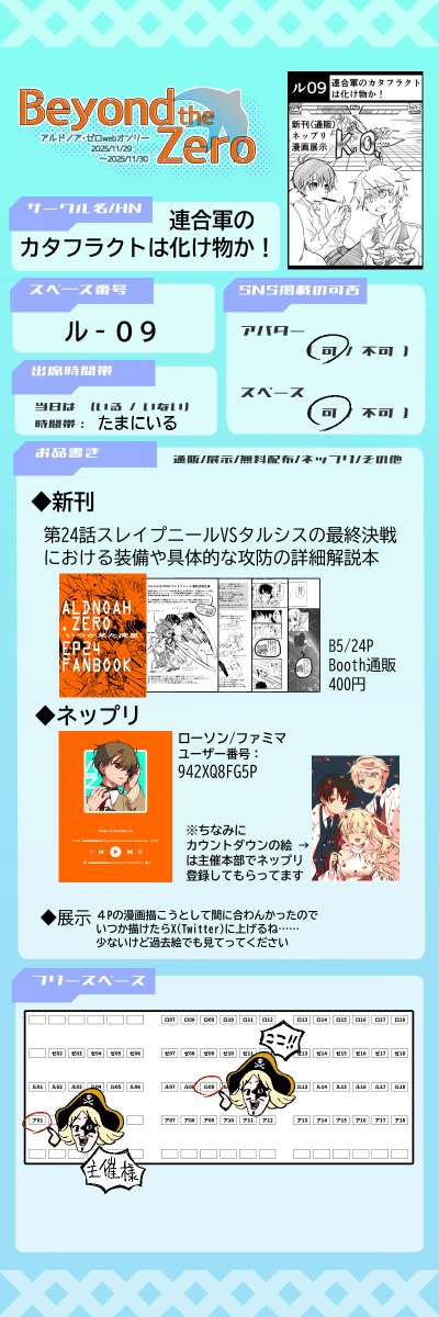 #ビヨzero 【ル09】お品書きですよろしゃす 