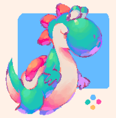 Sunnii_W's tweet photo. tried drawing the green dino https://t.co/LMEqtDYtmV