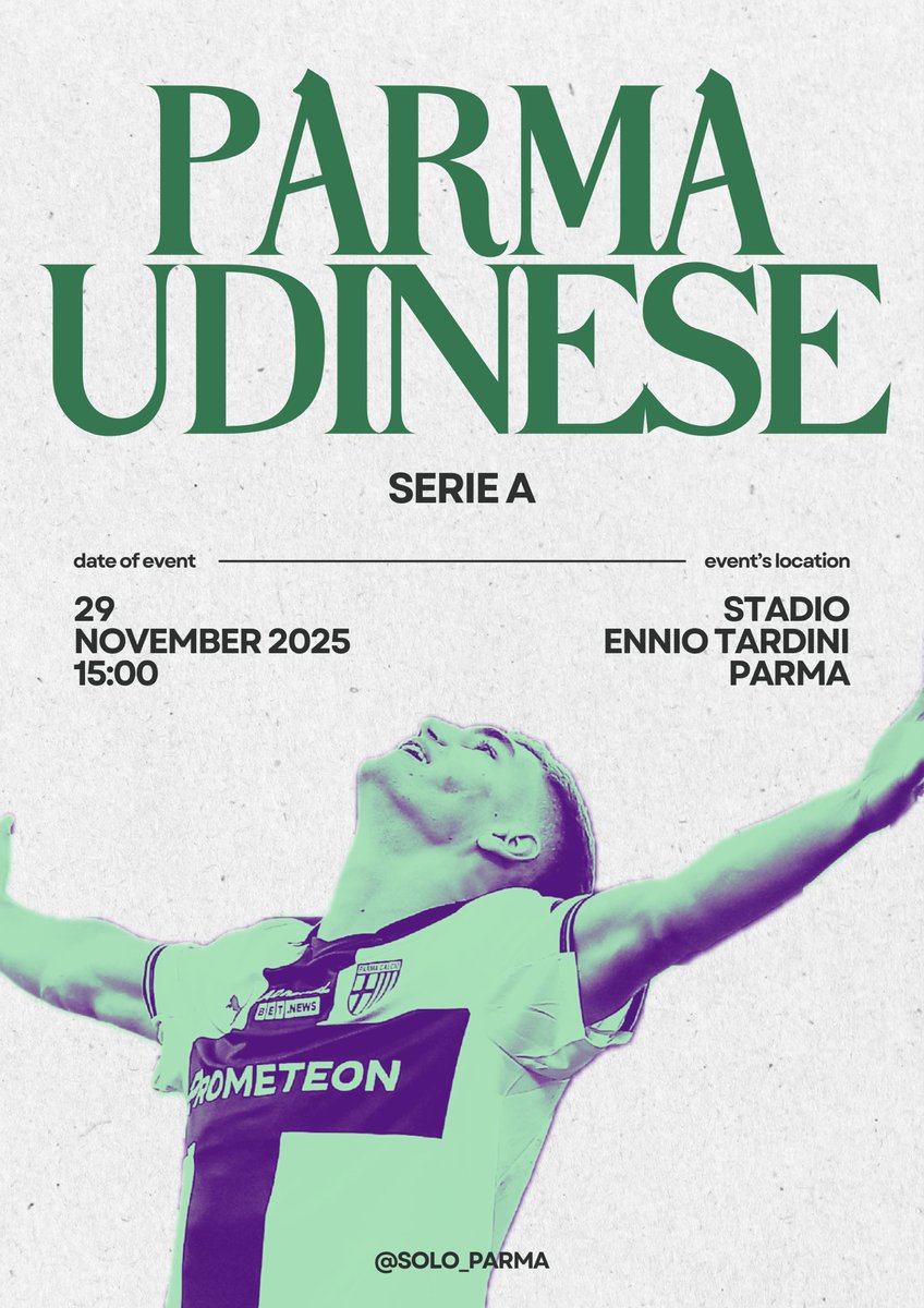 Solo Parma (@solo_parma) on Twitter photo 